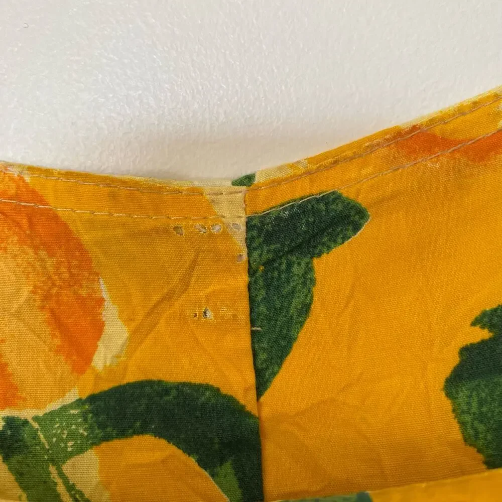 Vintage Xtreme Island Designs Short Sleeve Maxi Dress Bright Floral Large - Picture 9 of 9